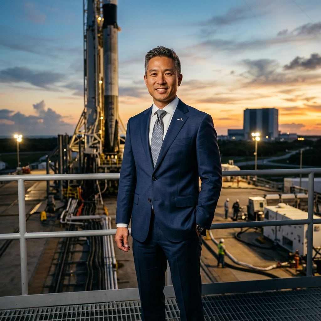 Marcus Sterling, space tourism consultant